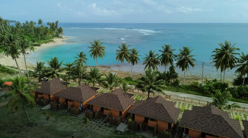 Aerial view of Kali Villas