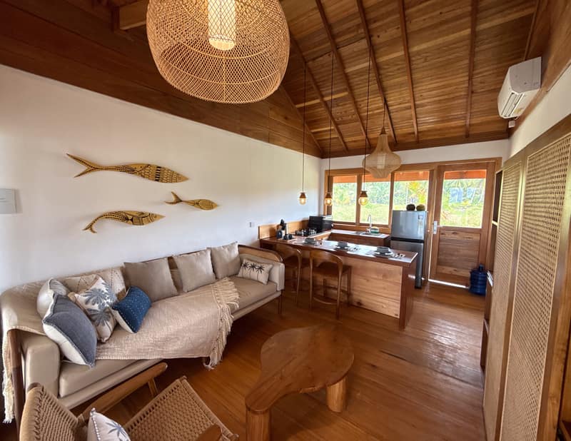 The living room