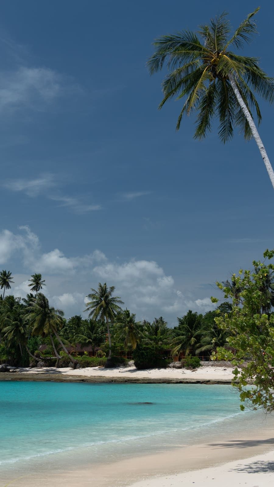 The beach at Katiet, Sipora